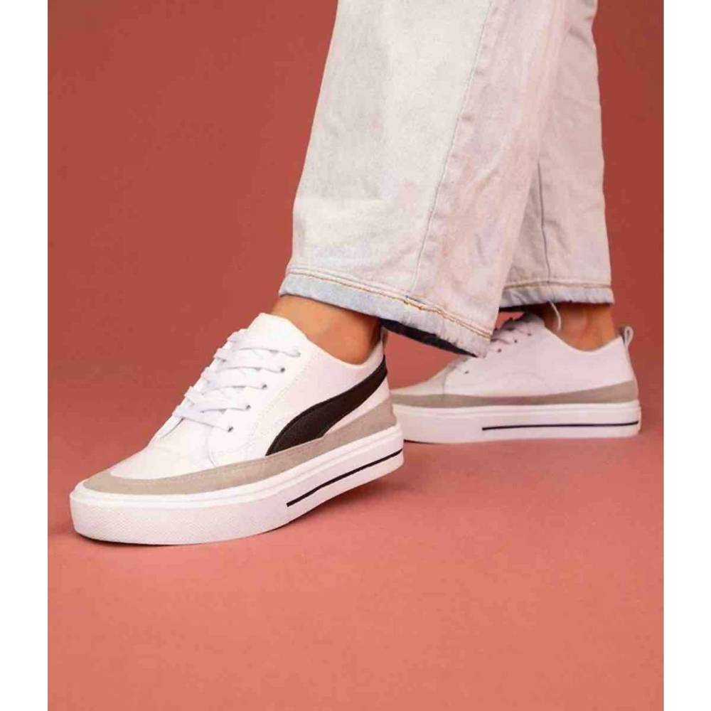 NEW MAKERS maco sneaker in black/gray